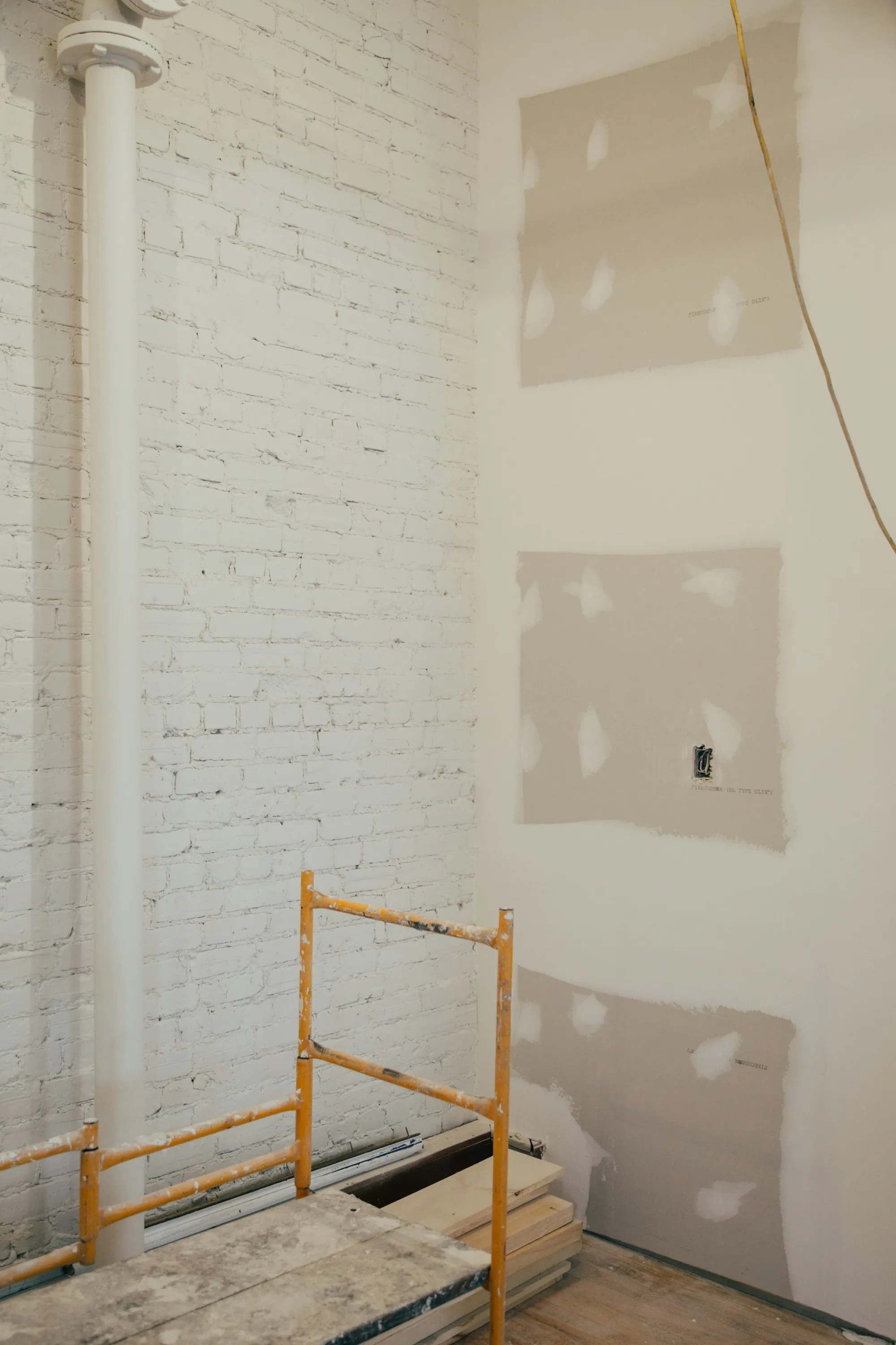 Home renovation work in progress